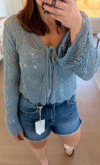 The Laurie Tie Front Cardigan