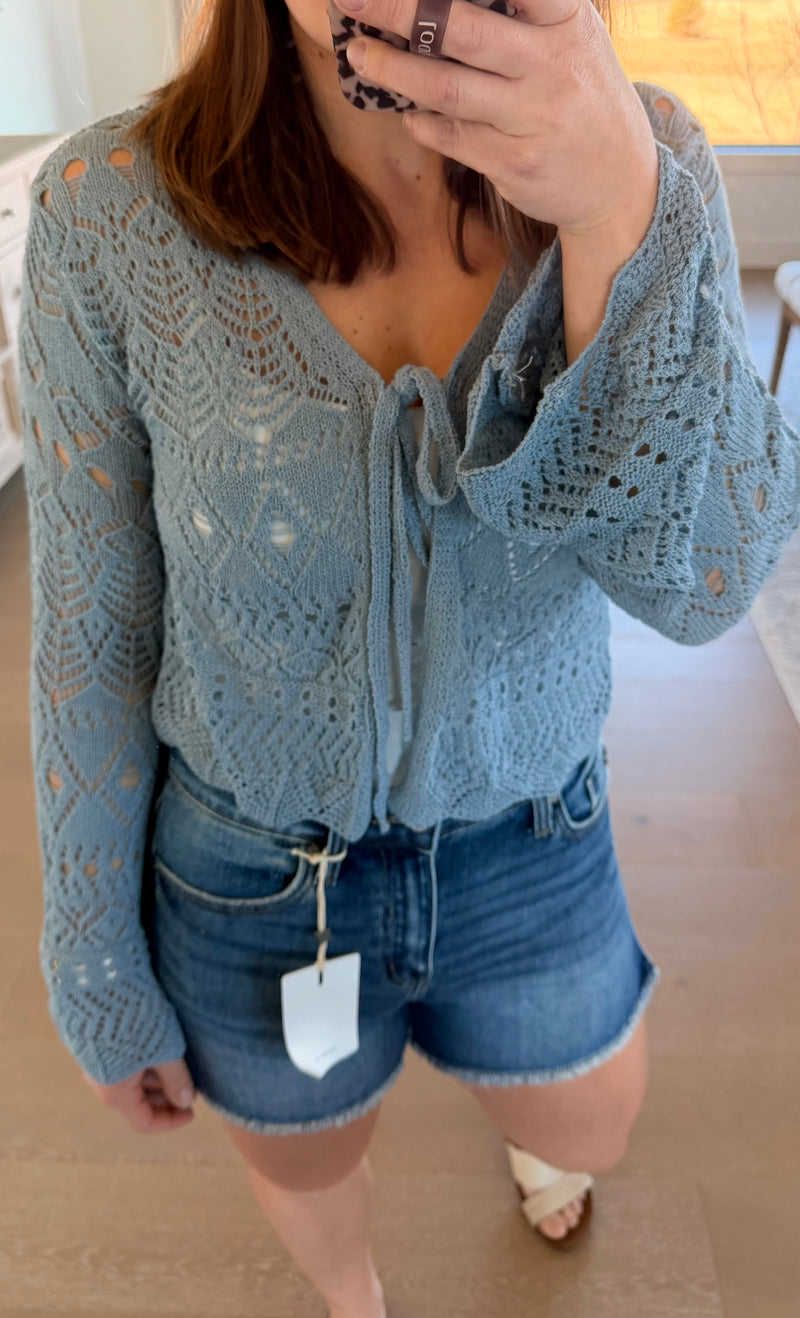 The Laurie Tie Front Cardigan