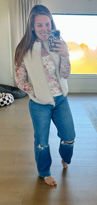 The Crystal Puffer Vest