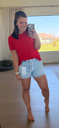 The Sammy Highrise Tie Shorts