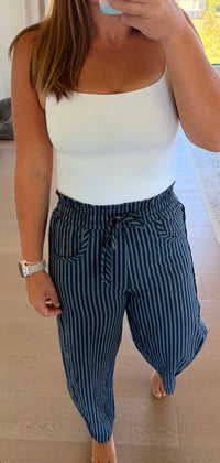 The Carmella Pinstripe Pants