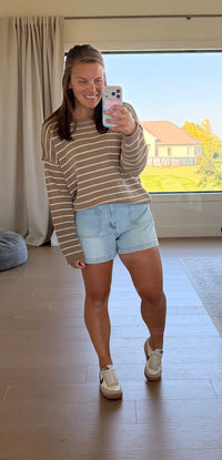 The Callie Striped Sweater