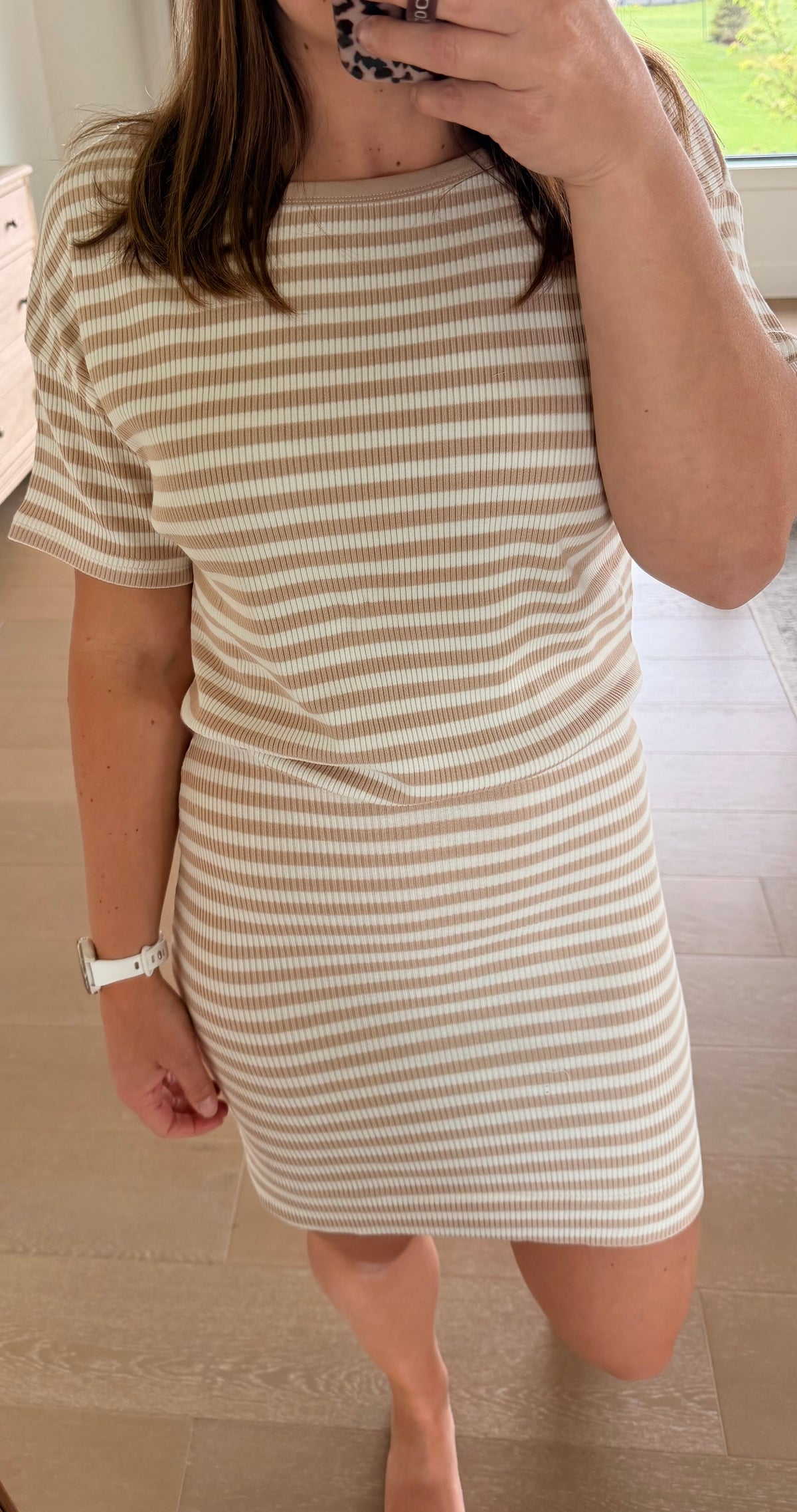 The Blonde Espresso Dress