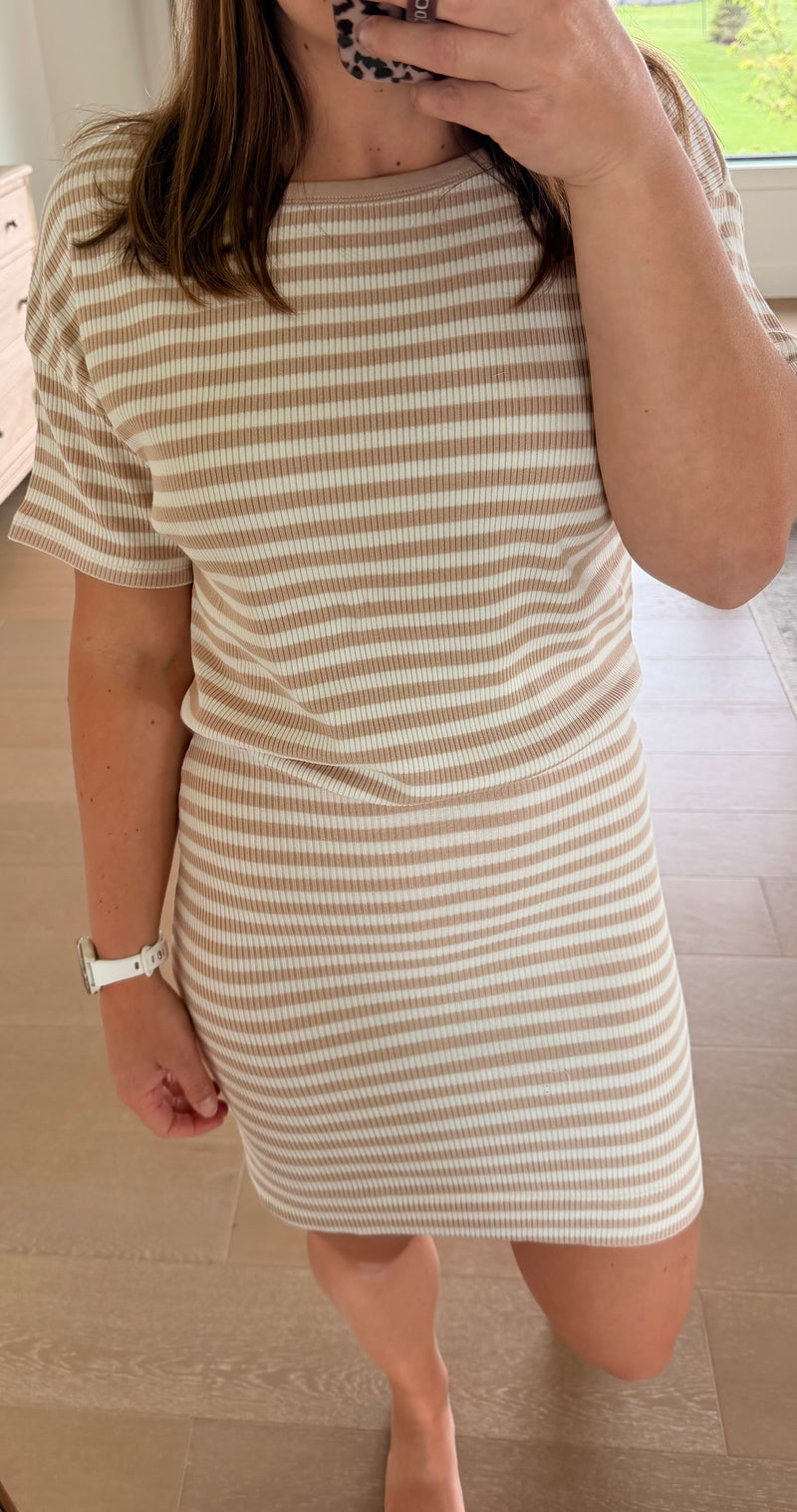 The Blonde Espresso Dress