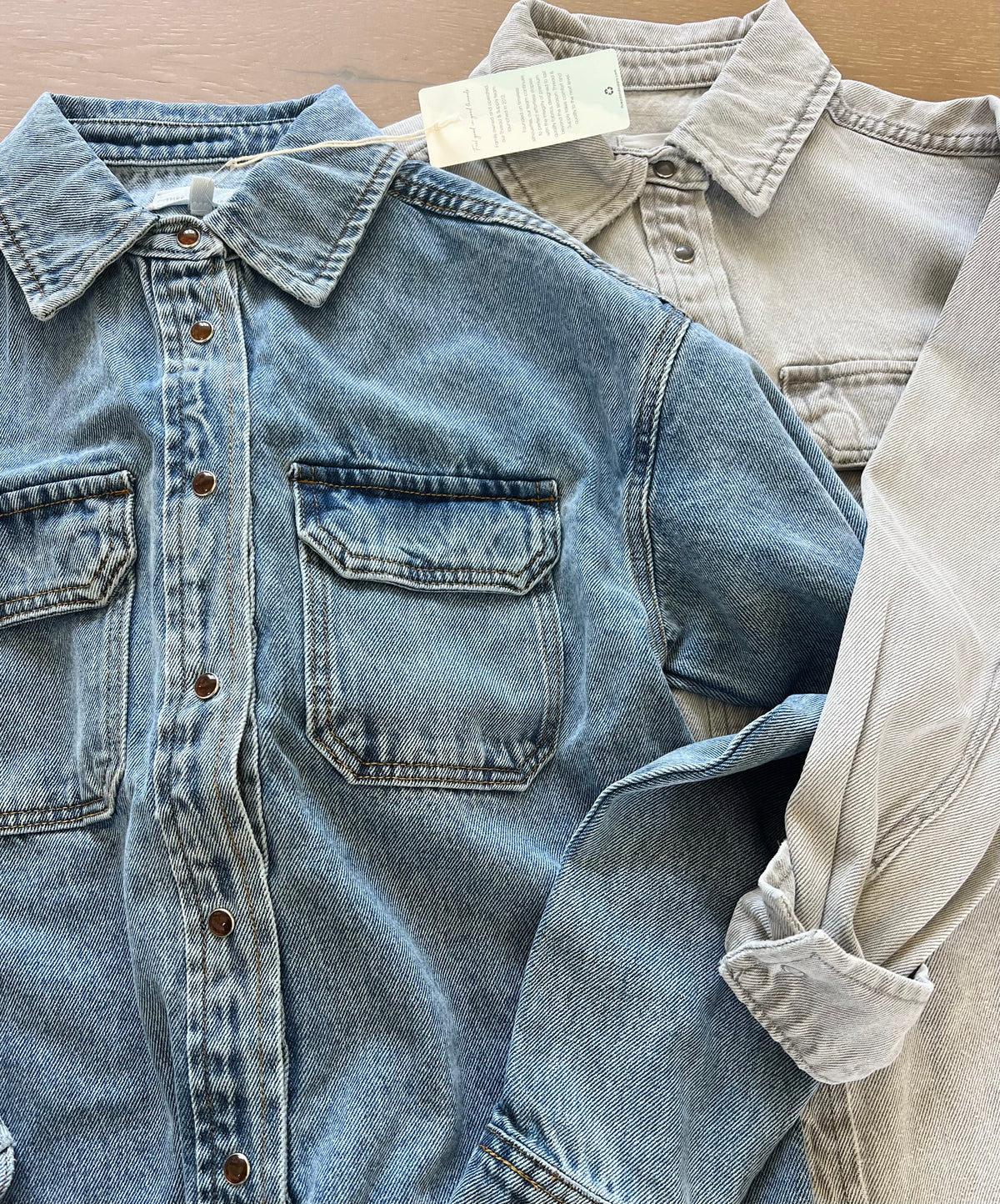 The Remi Relaxed Denim Top