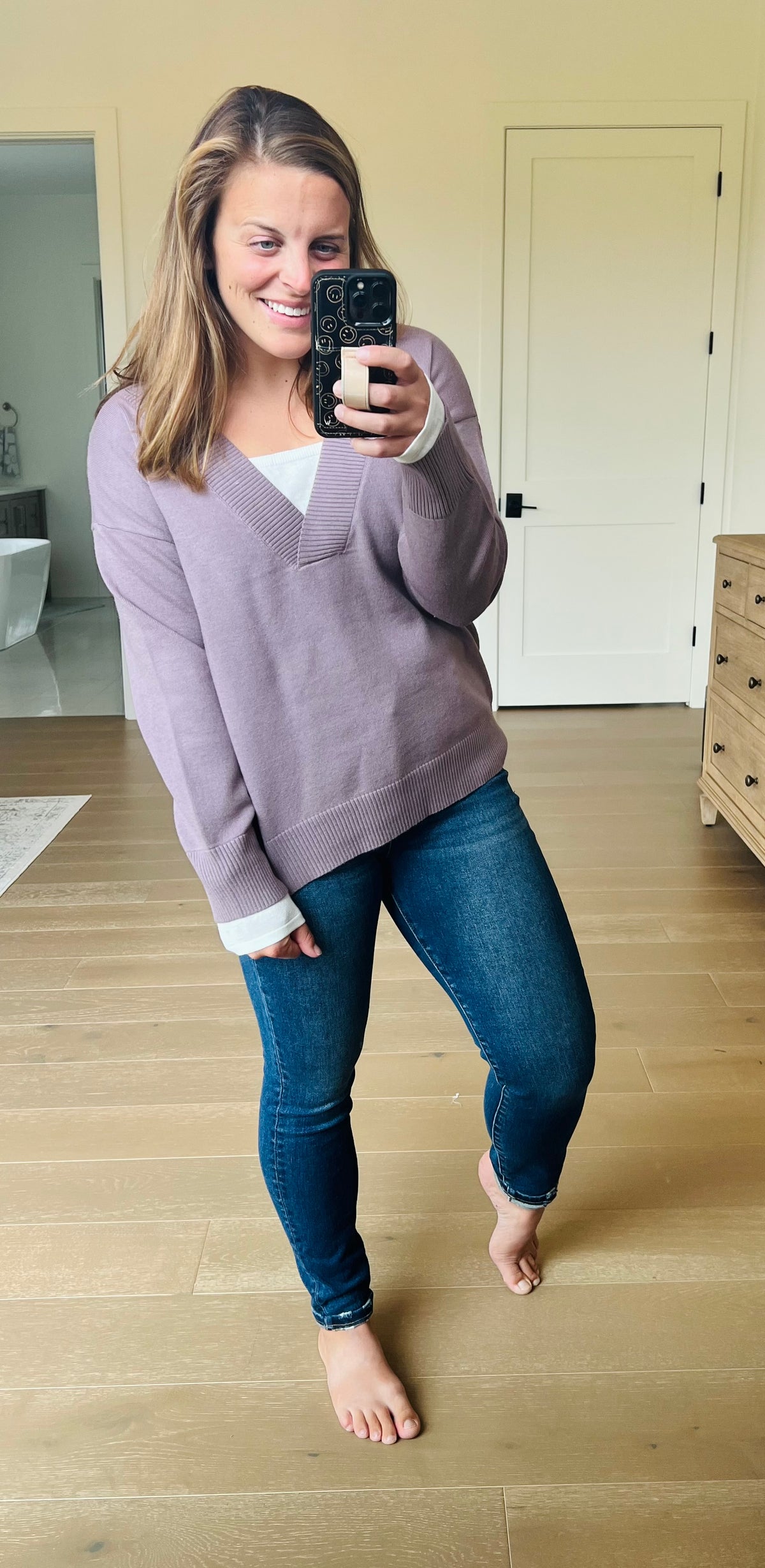 The Lavender Fields Sweater