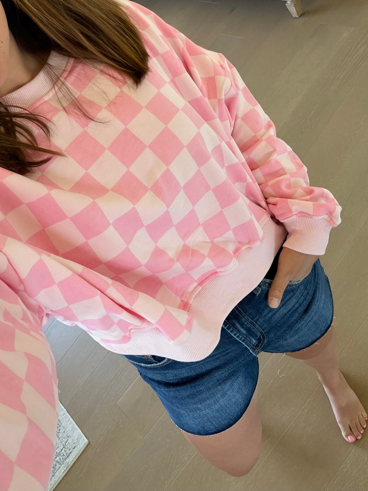 The Cool Vibes Cropped Crewneck
