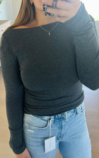 The Always Casual Boatneck Top