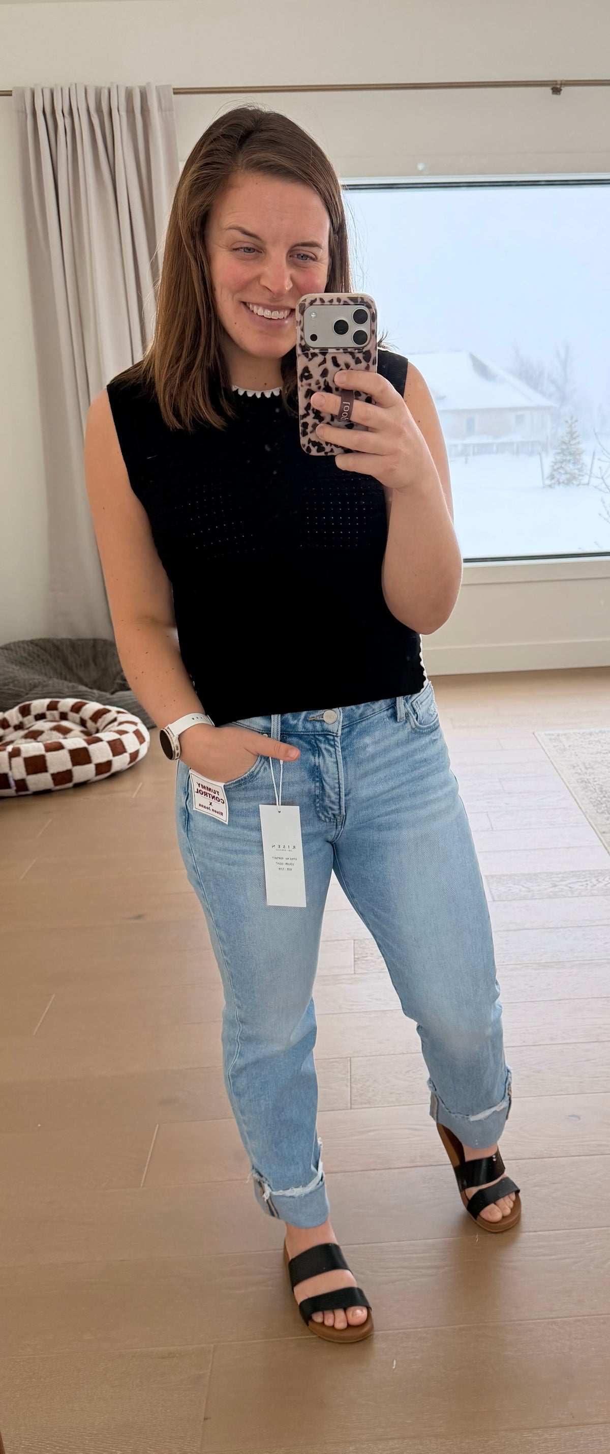 The Kylie Stitch Detail Tank