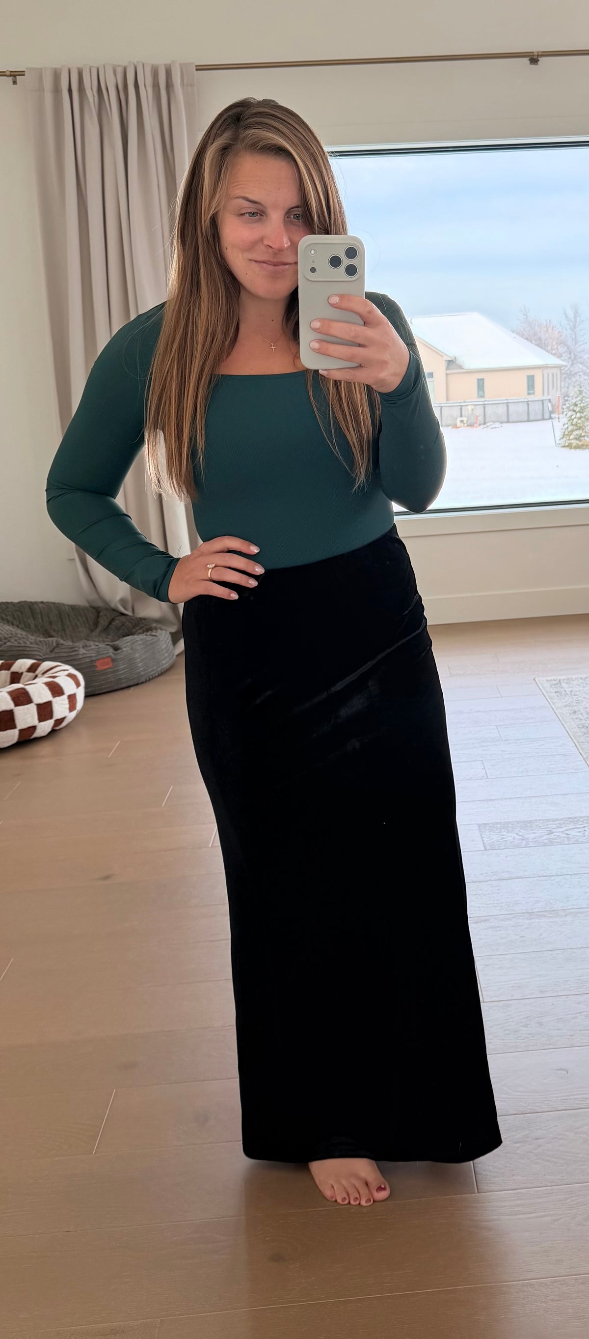 The Sassy Square Neck Bodysuit