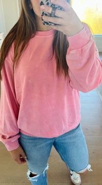 The Taffy Mineral Washed Crewneck