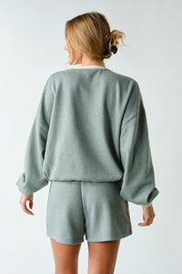 The Wendy Fleece Contrast Crewneck Set