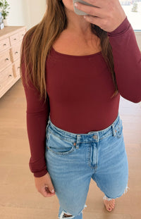 The Sassy Square Neck Bodysuit