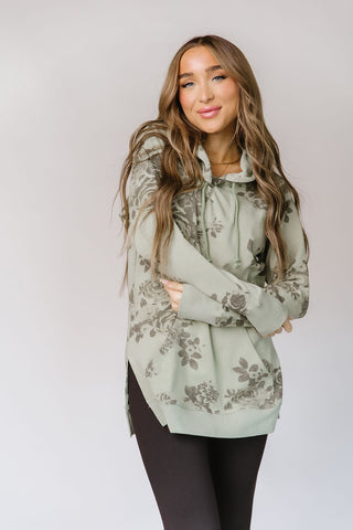 Ampersand Sideslit Hoodie — Sunday Brunch