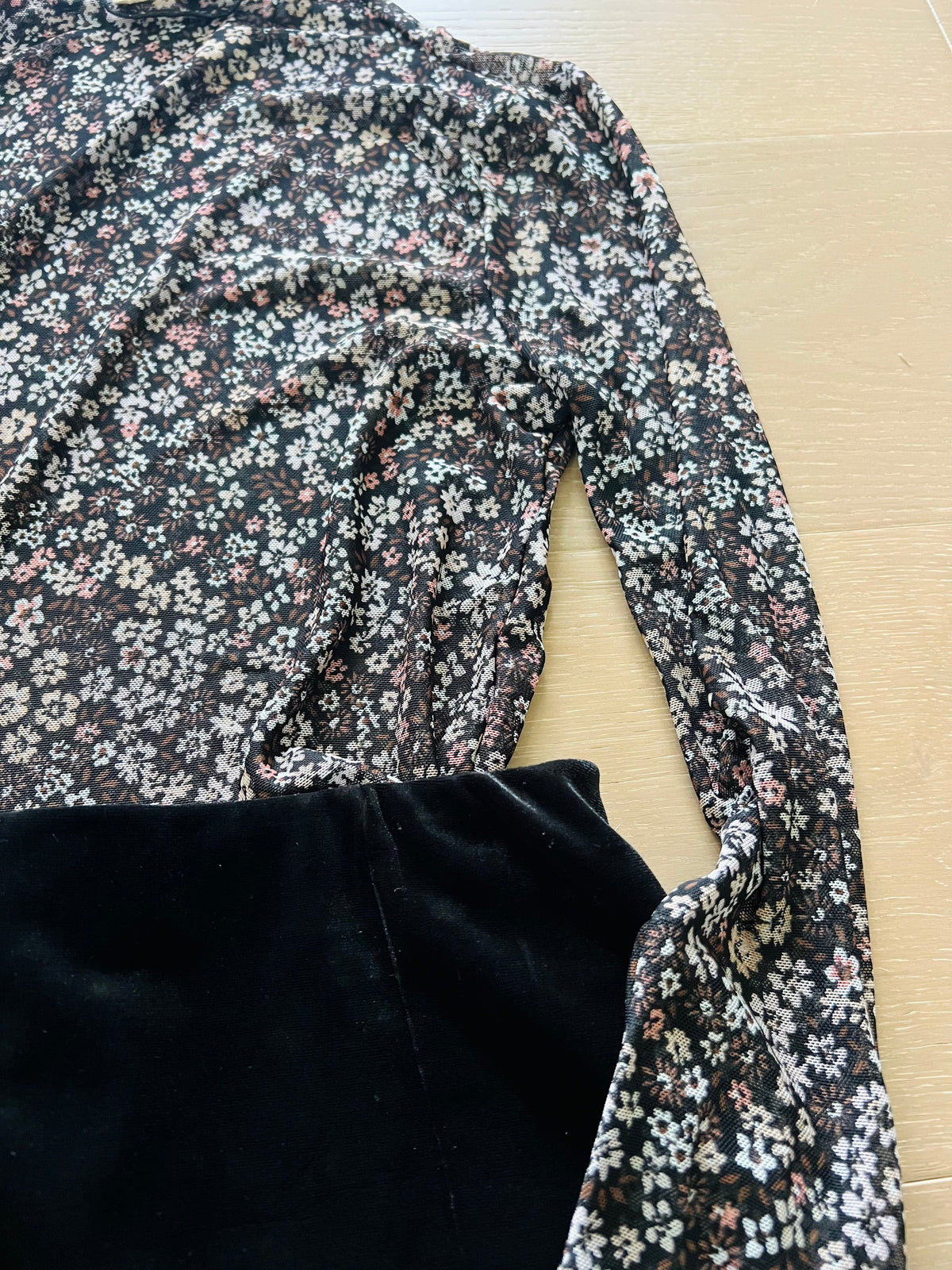 The Ella Floral Sheer Top