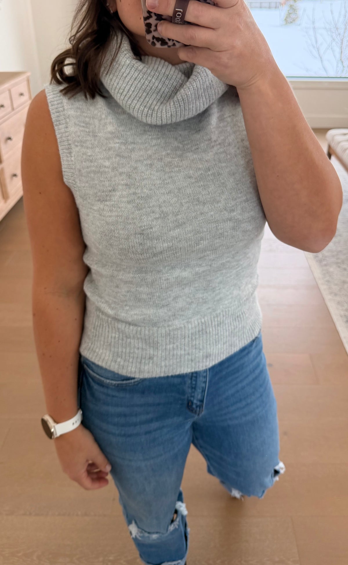 The Grace Turtleneck Cropped Sweater