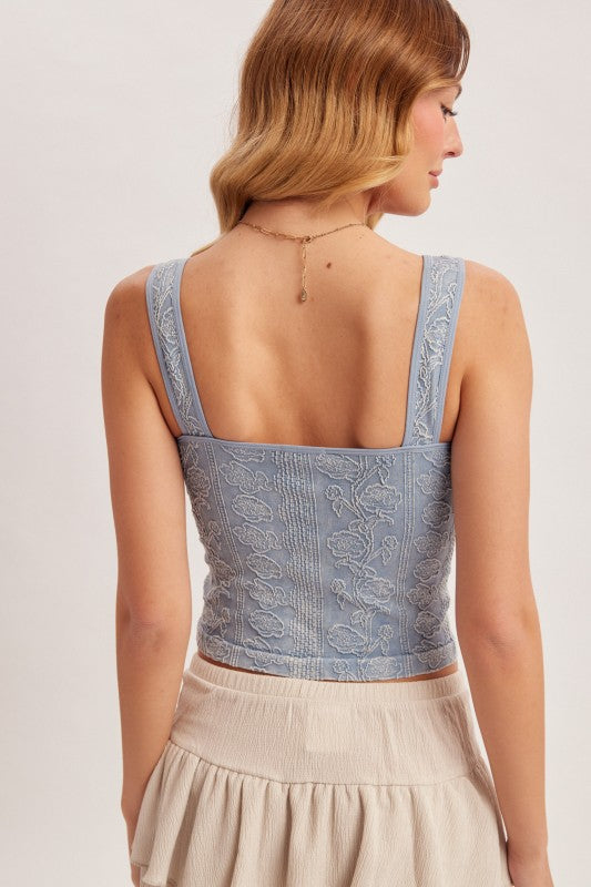 The Nashville Floral Tank