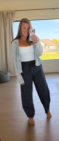 The Carmella Pinstripe Pants