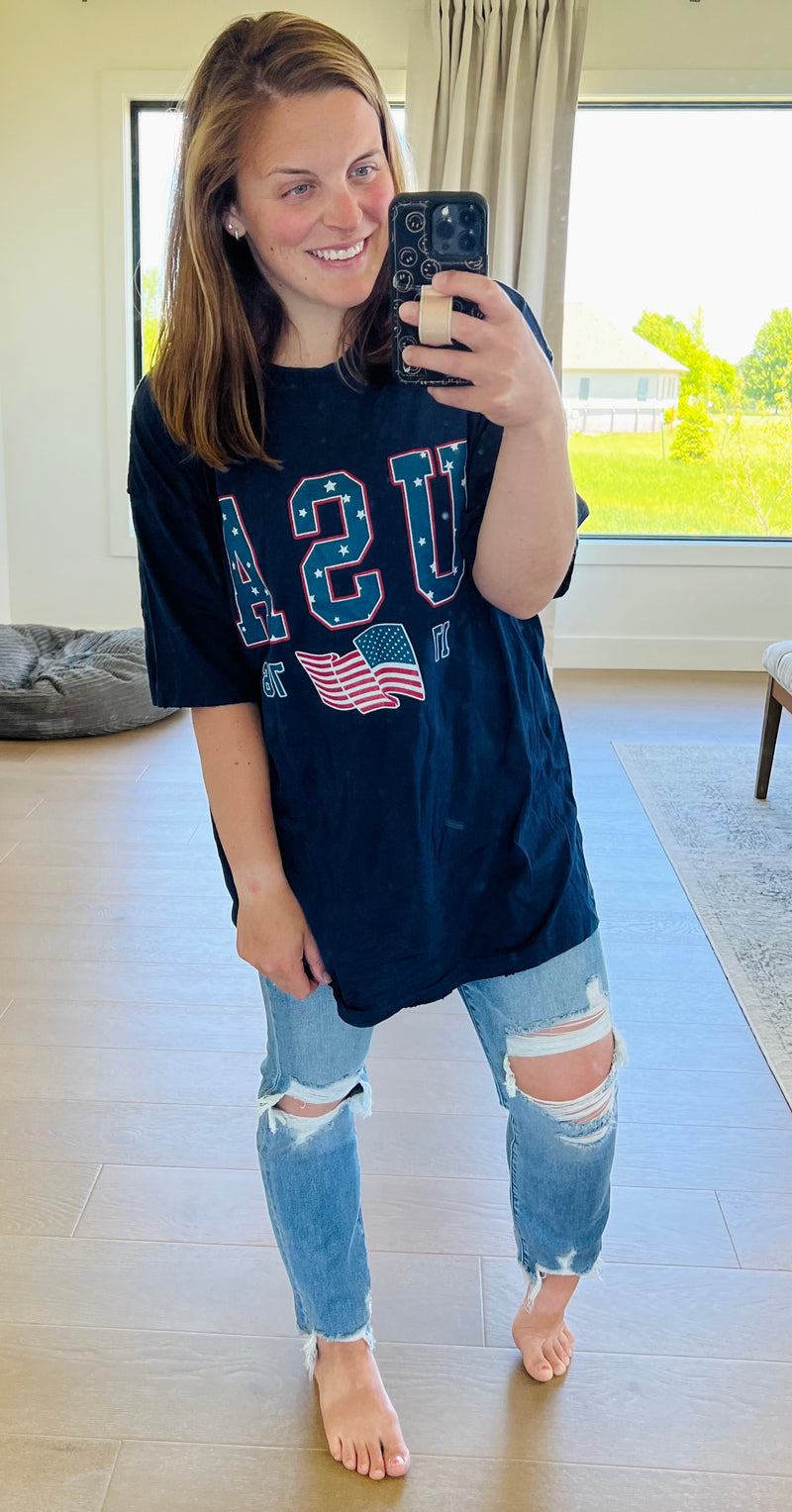 USA Oversized Tee