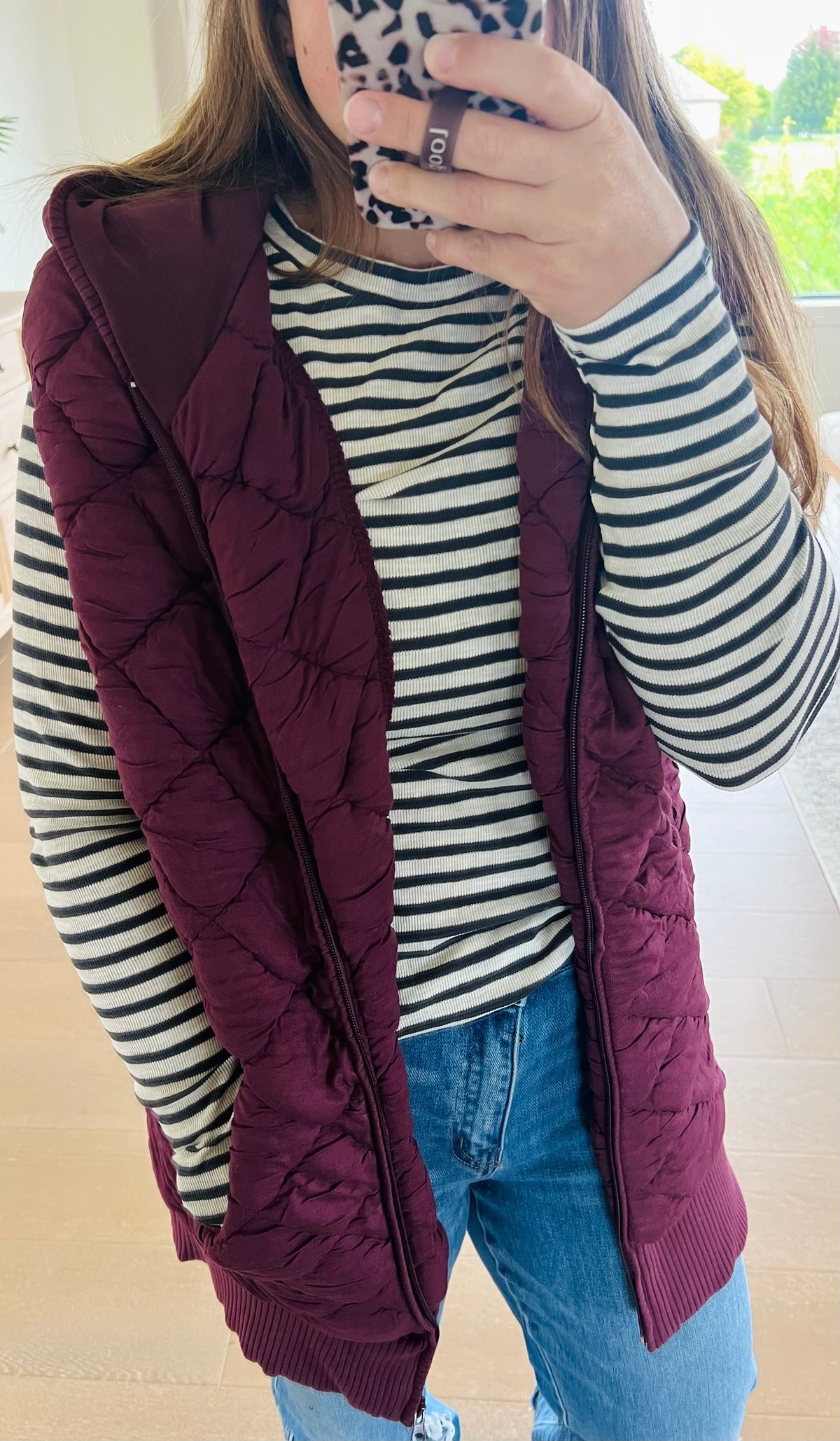 The Tundra Longline Quilted Vest