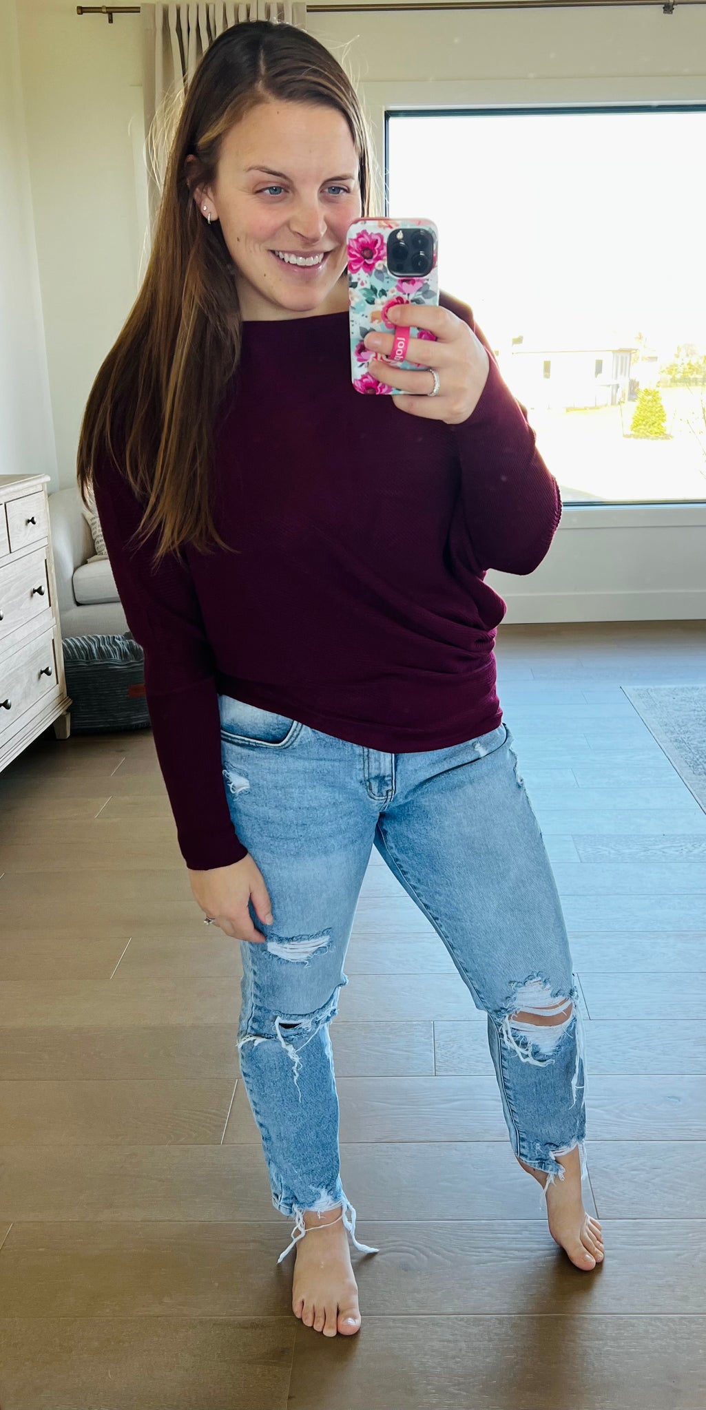The Kiara Asymmetrical Sweater