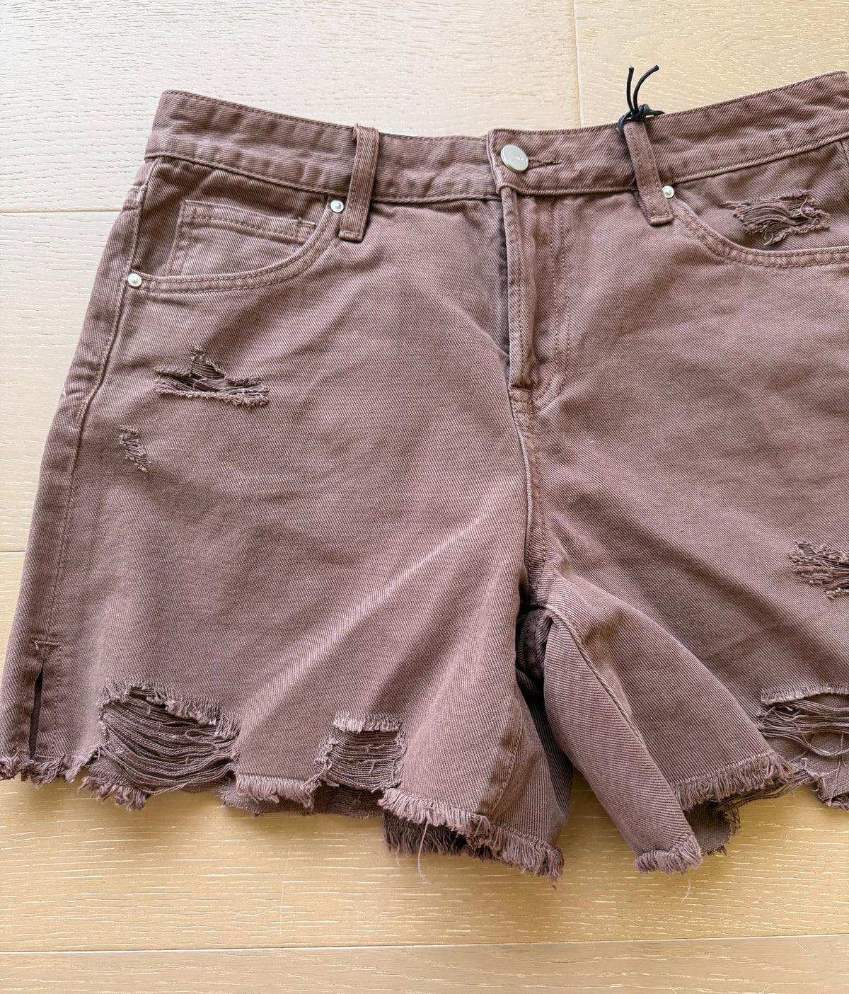 The Java Chip Boyfriend Midi Shorts