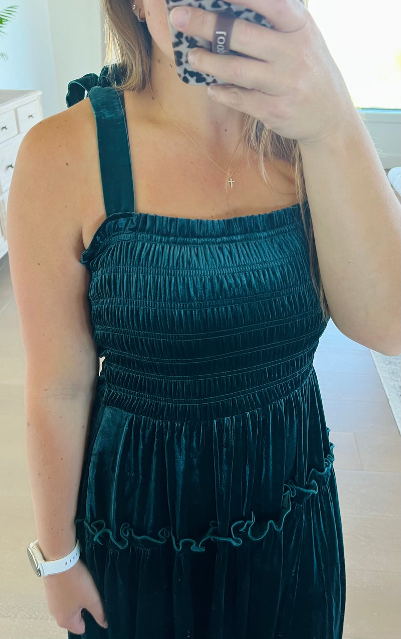 The Chloe Velvet Dress