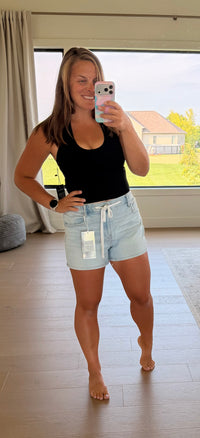 The Talia Scoop Neck Halter Top