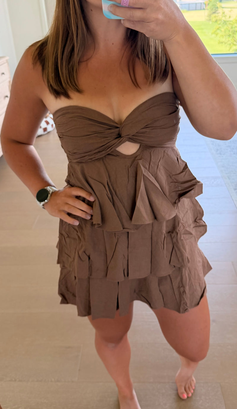 The Quinn Tiered Romper