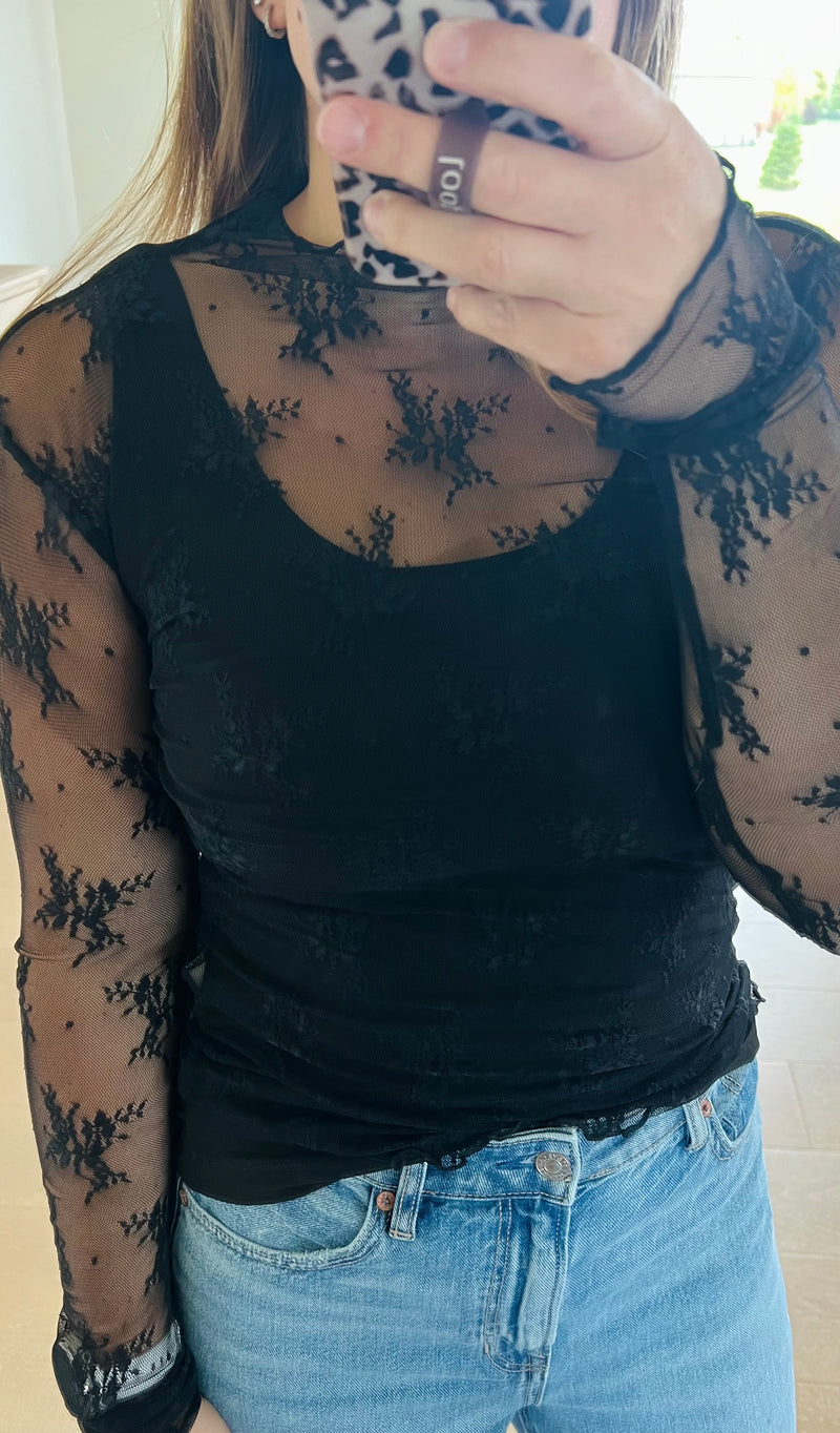 The Madeline Mesh Top