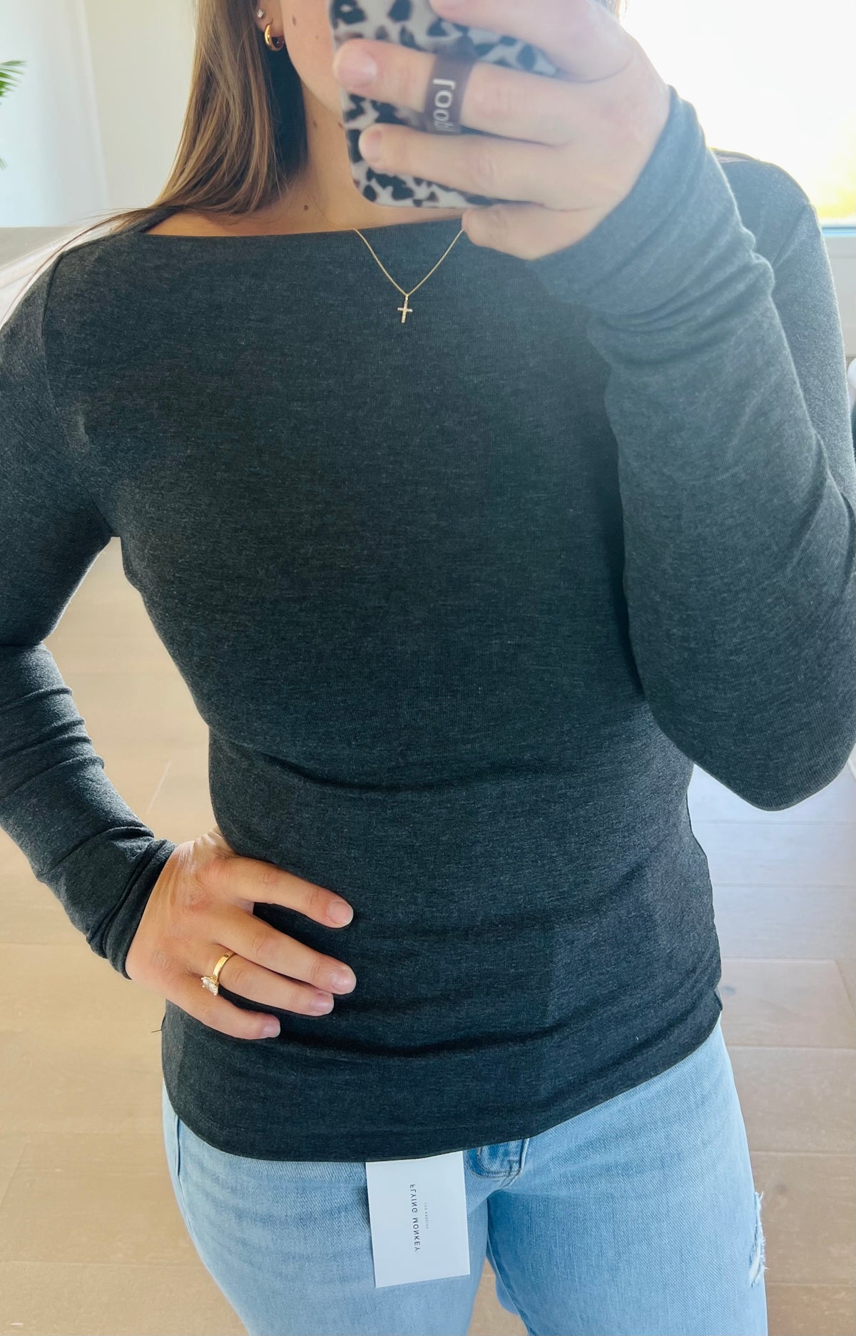 The Always Casual Boatneck Top