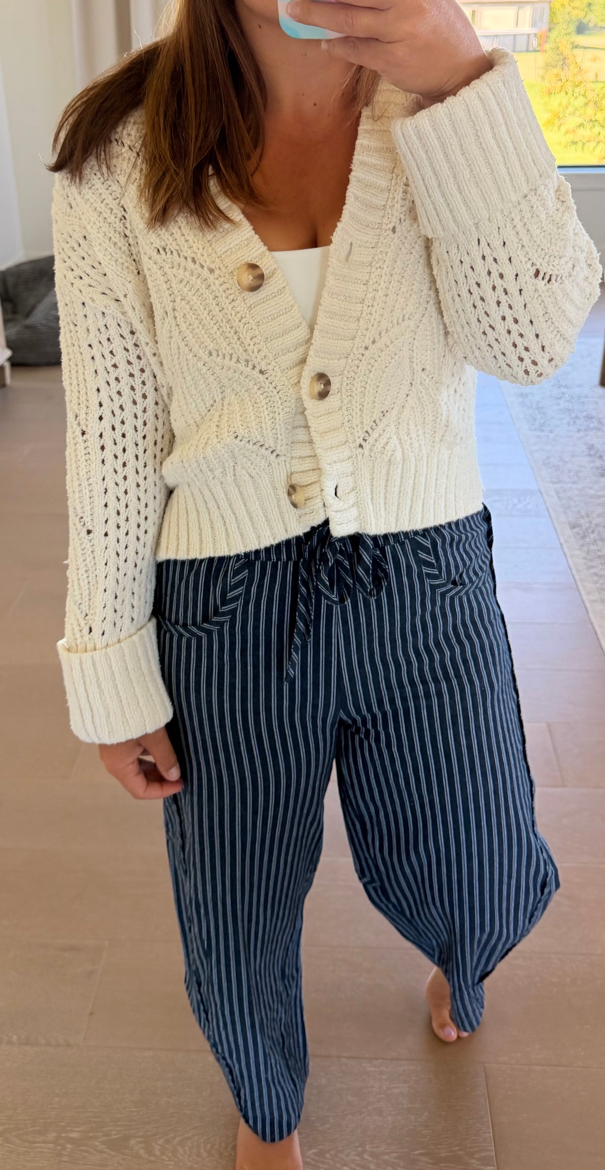 The Carmella Pinstripe Pants
