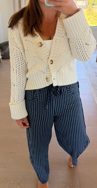The Carmella Pinstripe Pants