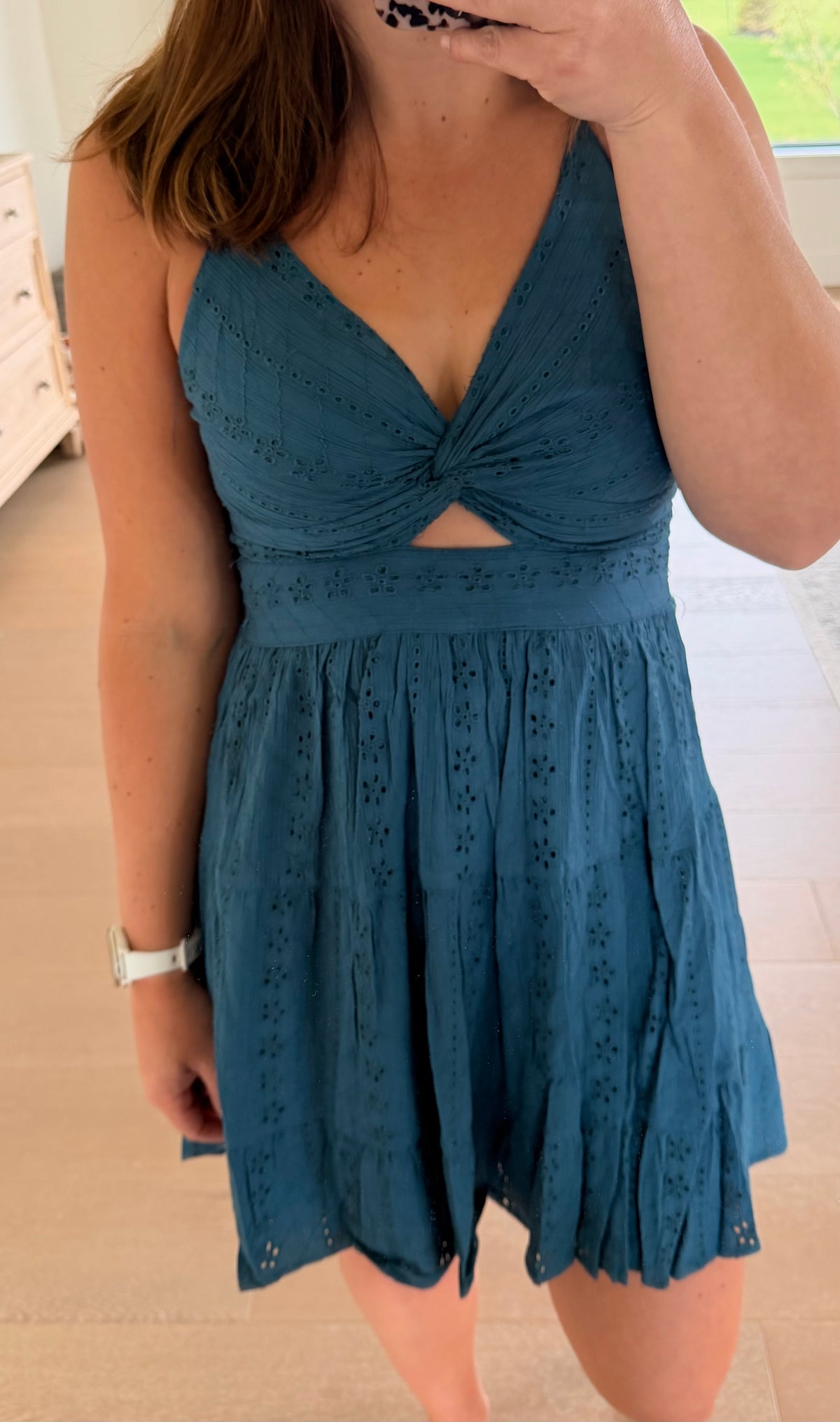 The Belle Eyelet Dress