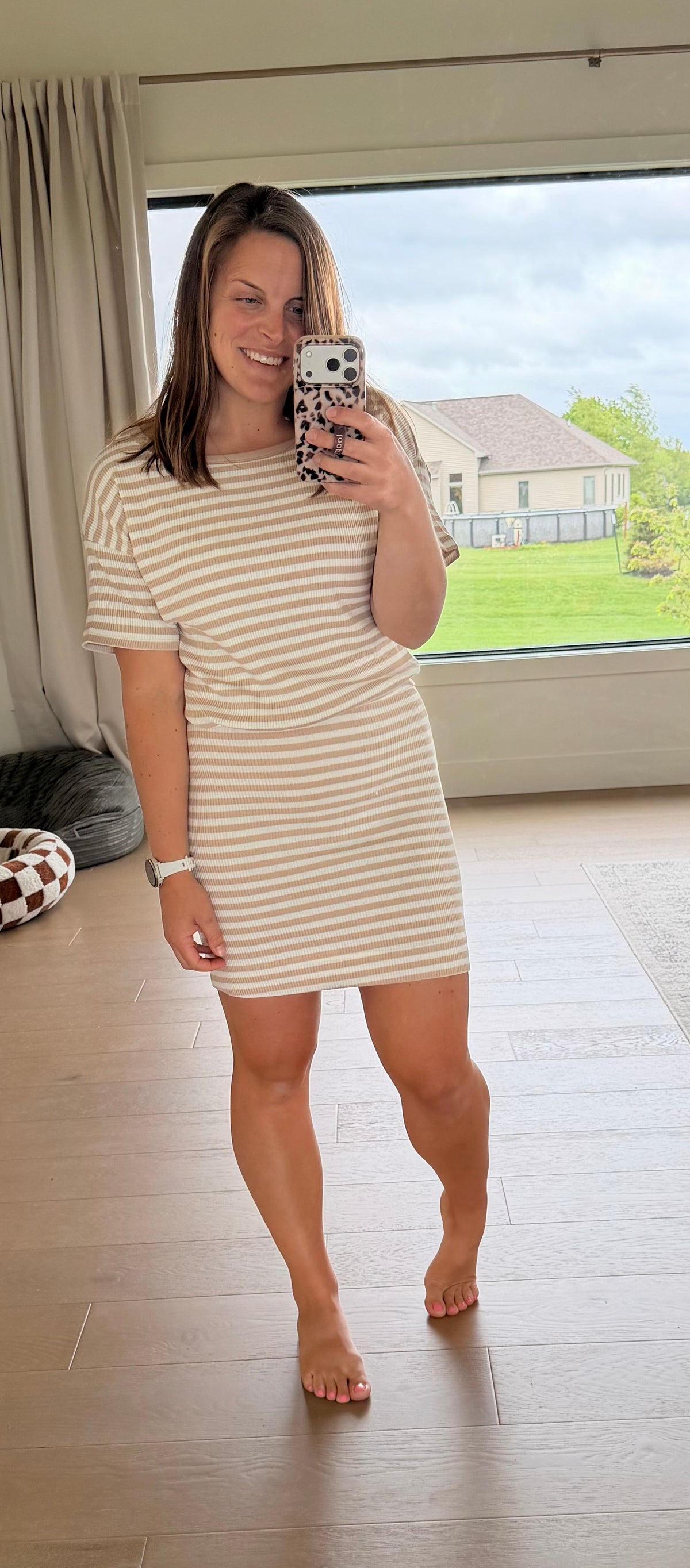 The Blonde Espresso Dress