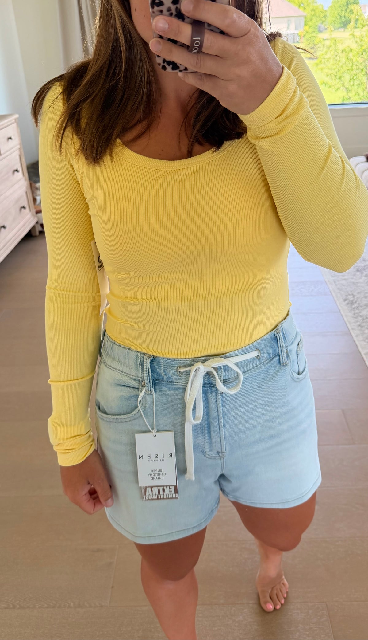 The Best Basic Long Sleeve W/ Built In Bra