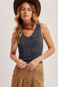 The Nashville Floral Tank