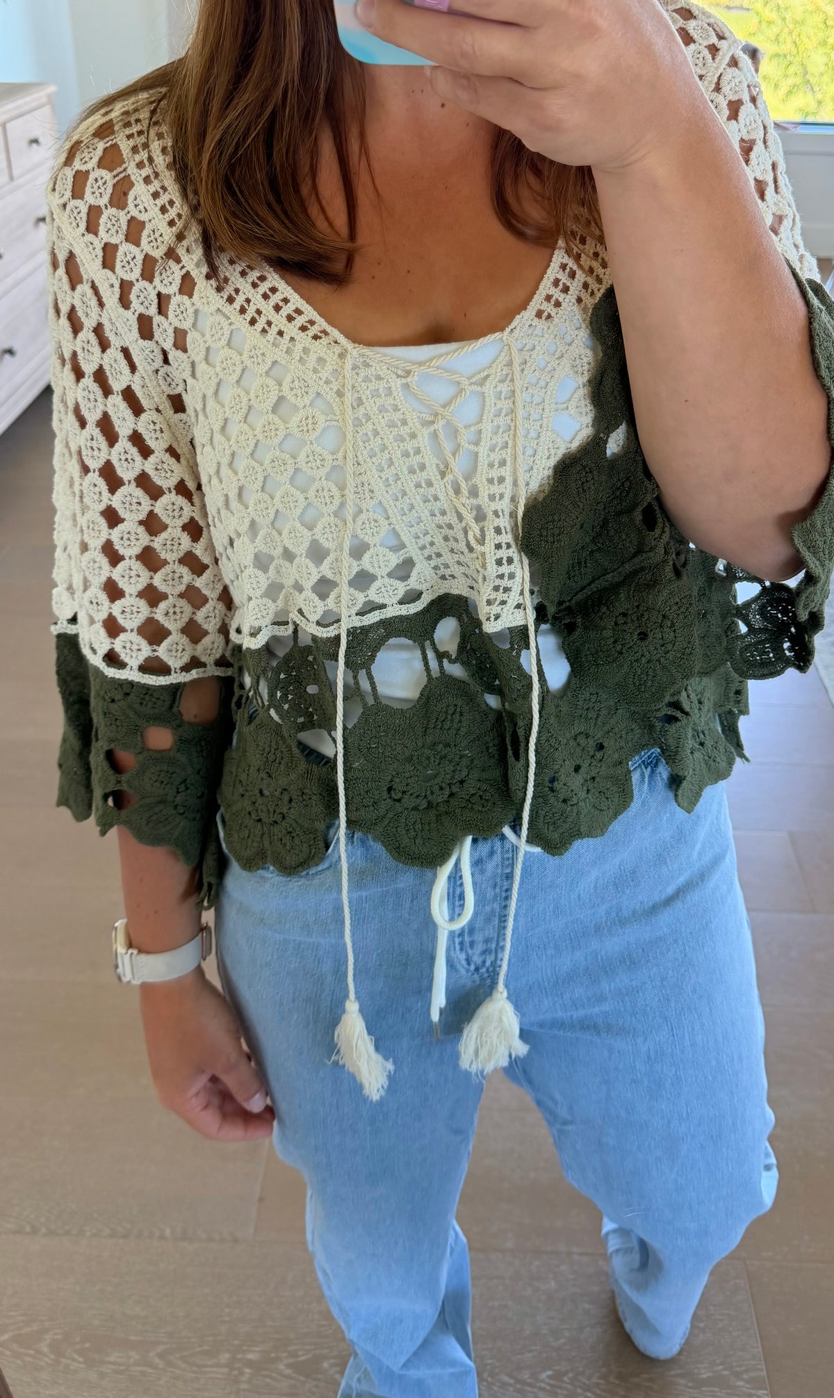The Bella Boho Crochet Top