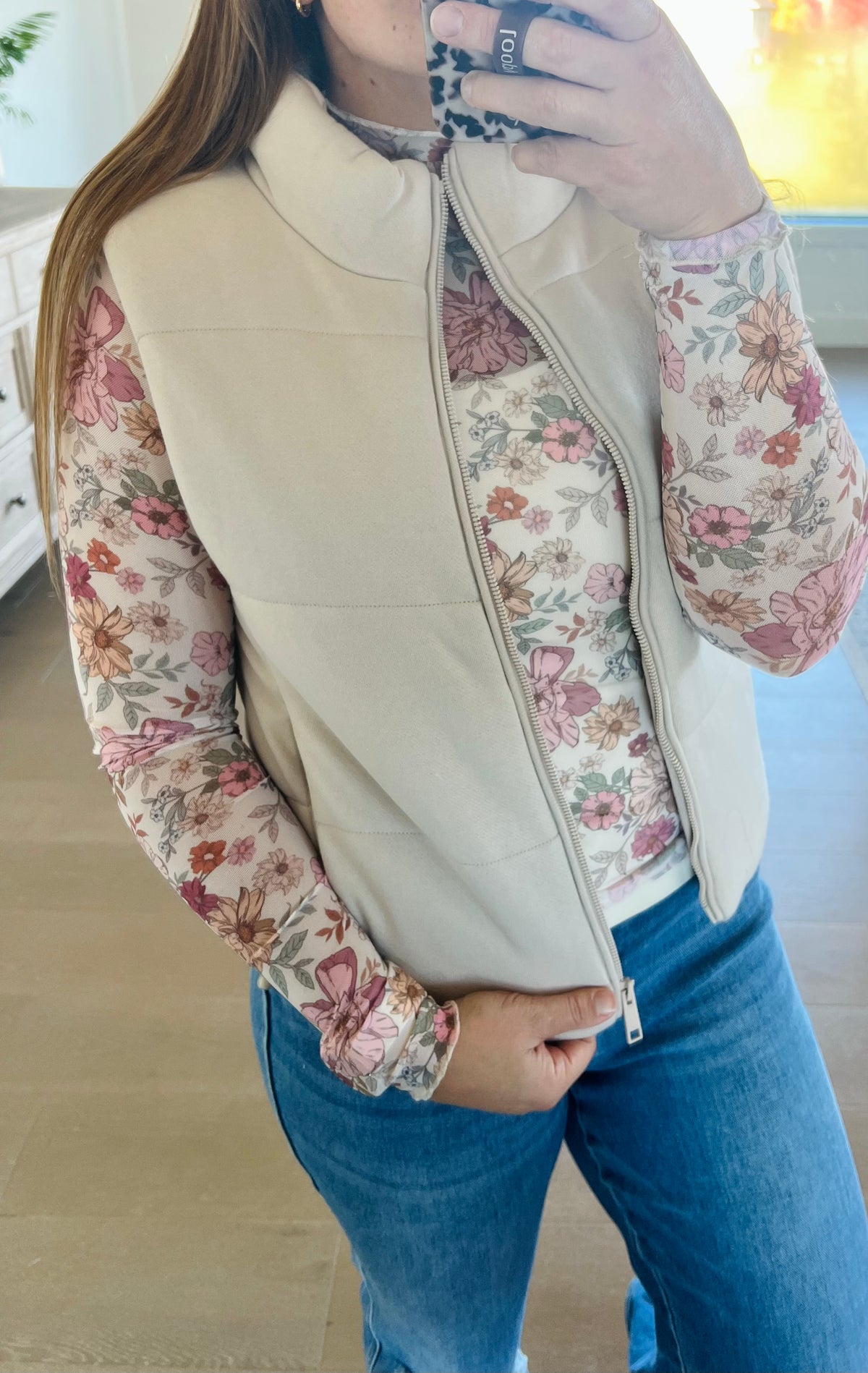 The Crystal Puffer Vest