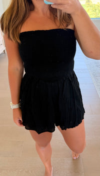The Maci Smocked Romper