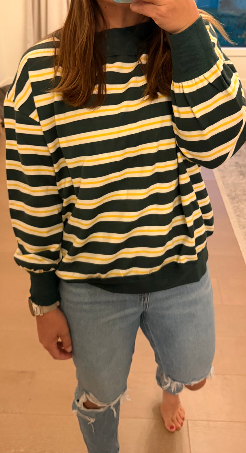 The Lambeau Leap Mockneck