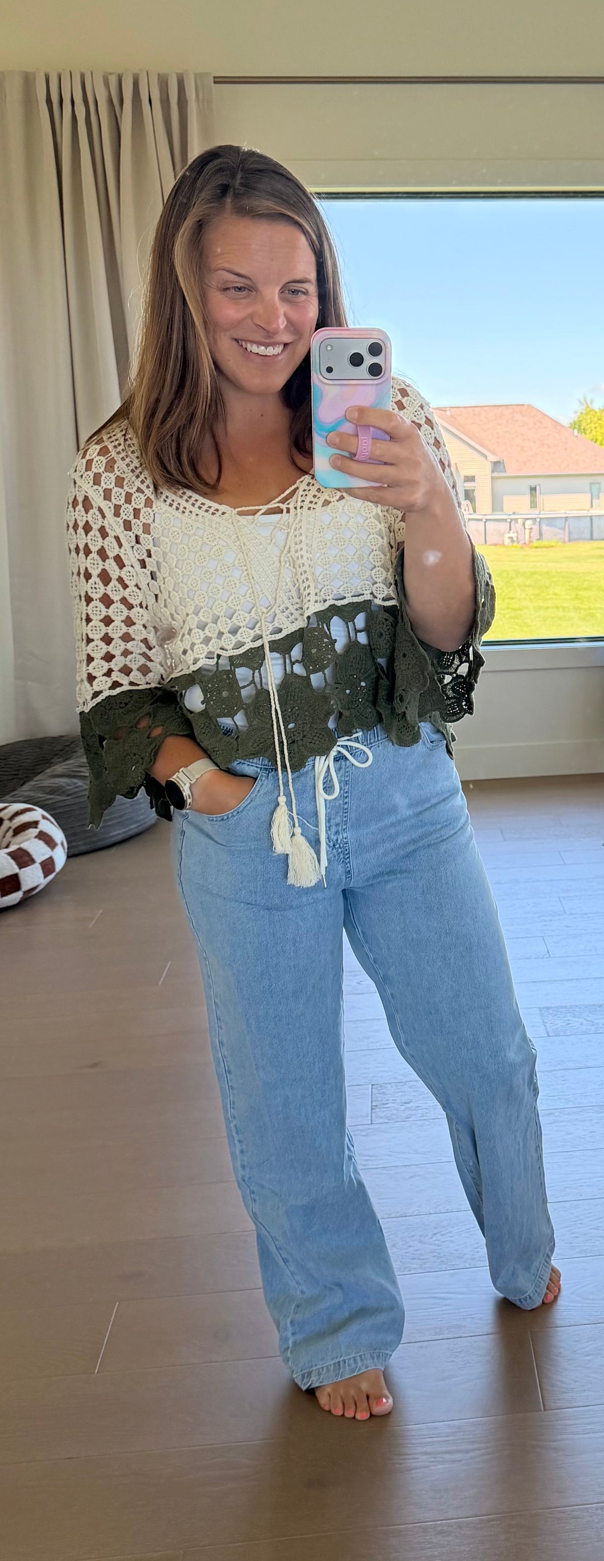 The Bella Boho Crochet Top
