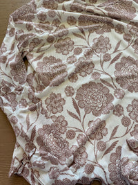 The Everly Floral Mesh Top