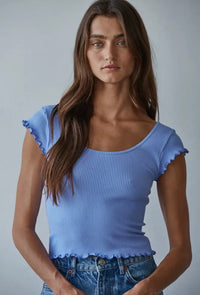 The Island Time Cropped Tee