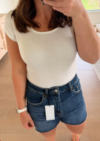 The Dani Smocked Bodysuit