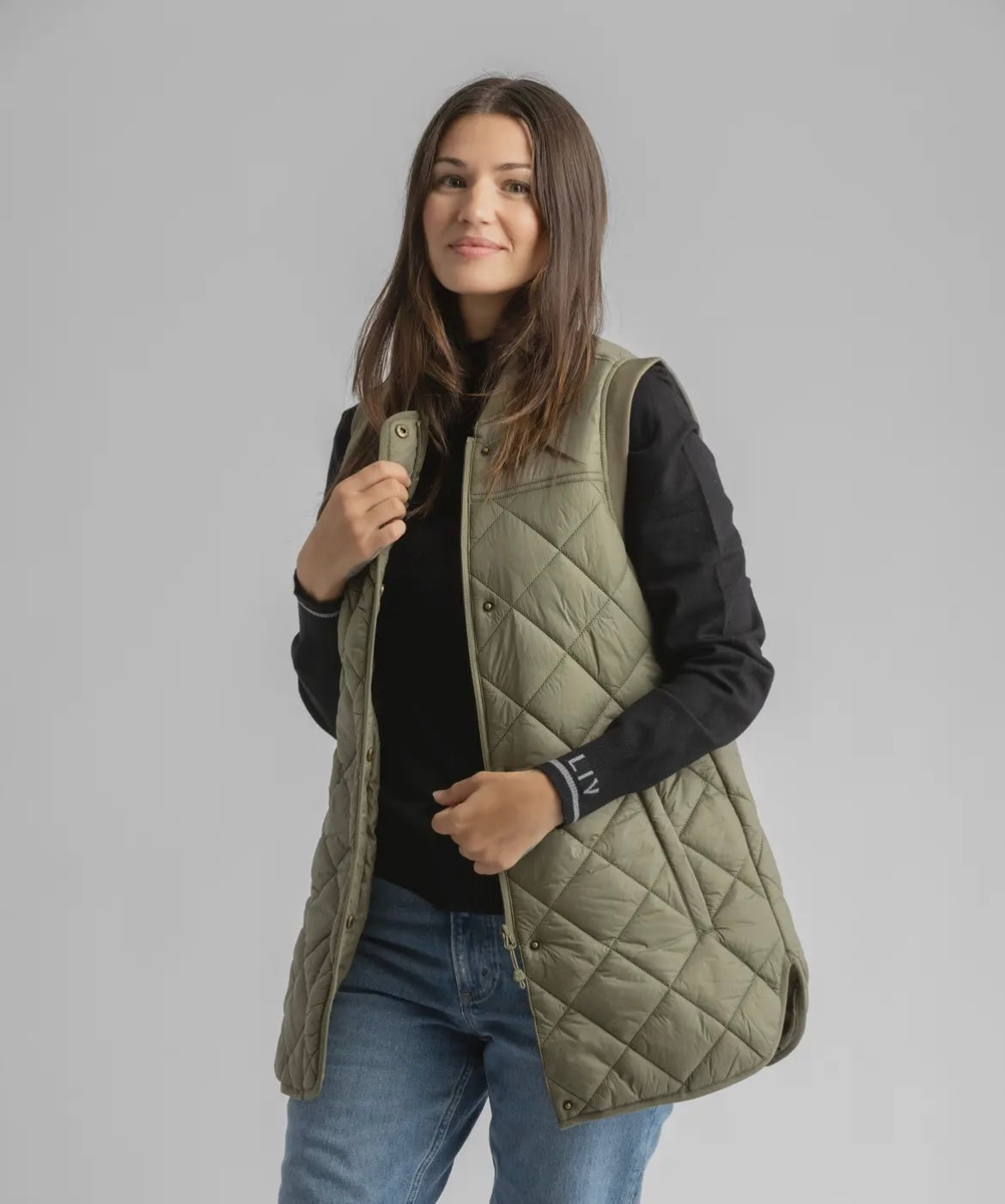 The Aurora Quilted Puffer Vest