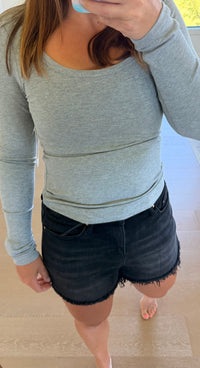 The Willow Denim Shorts