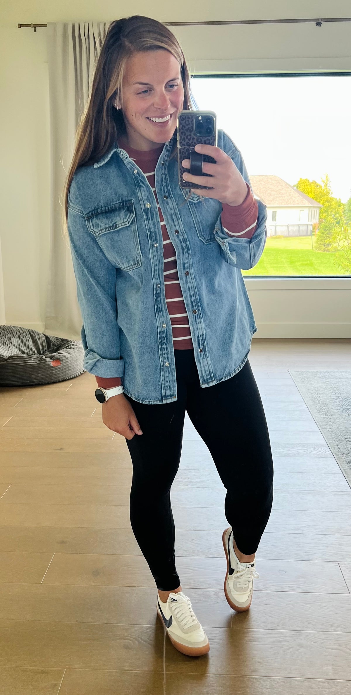 The Remi Relaxed Denim Top