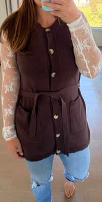 The Rachel Tie Sweater