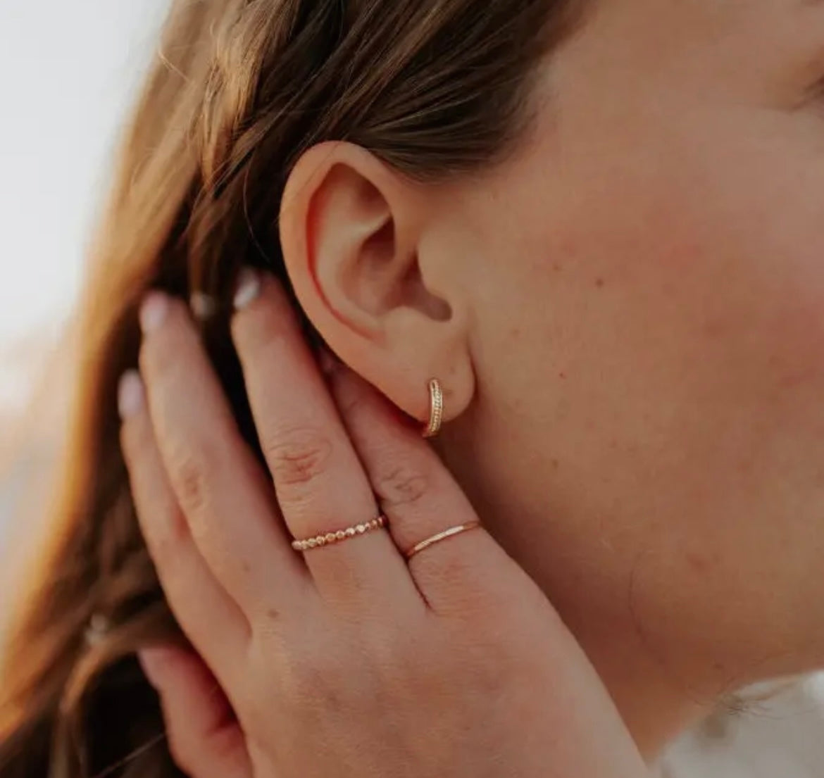 The Jolene Braided Hoops